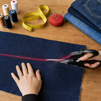 TrueSnip Laser-Guided Fabric Scissors